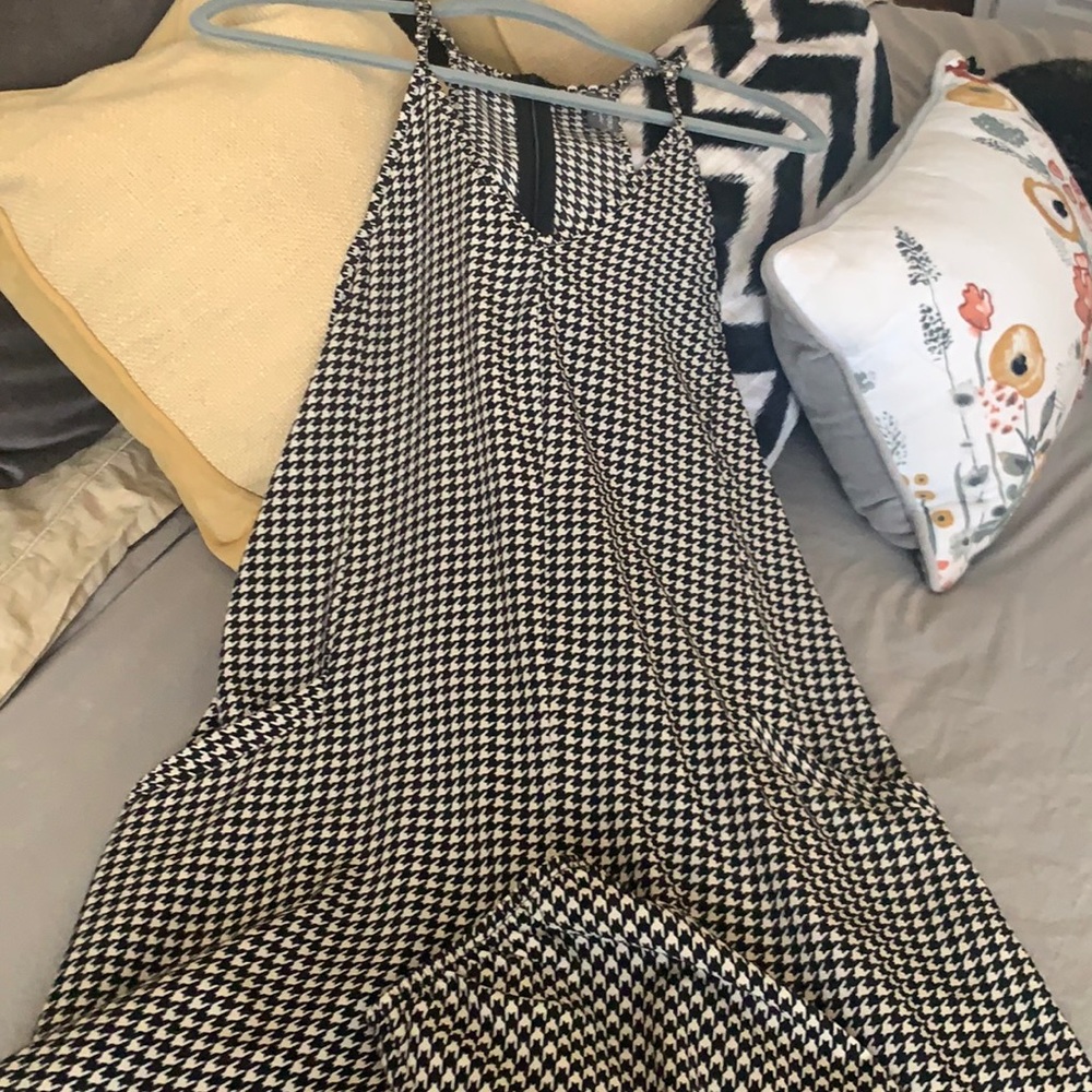 Houndstooth romper